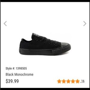 Black Converse All Star Classic